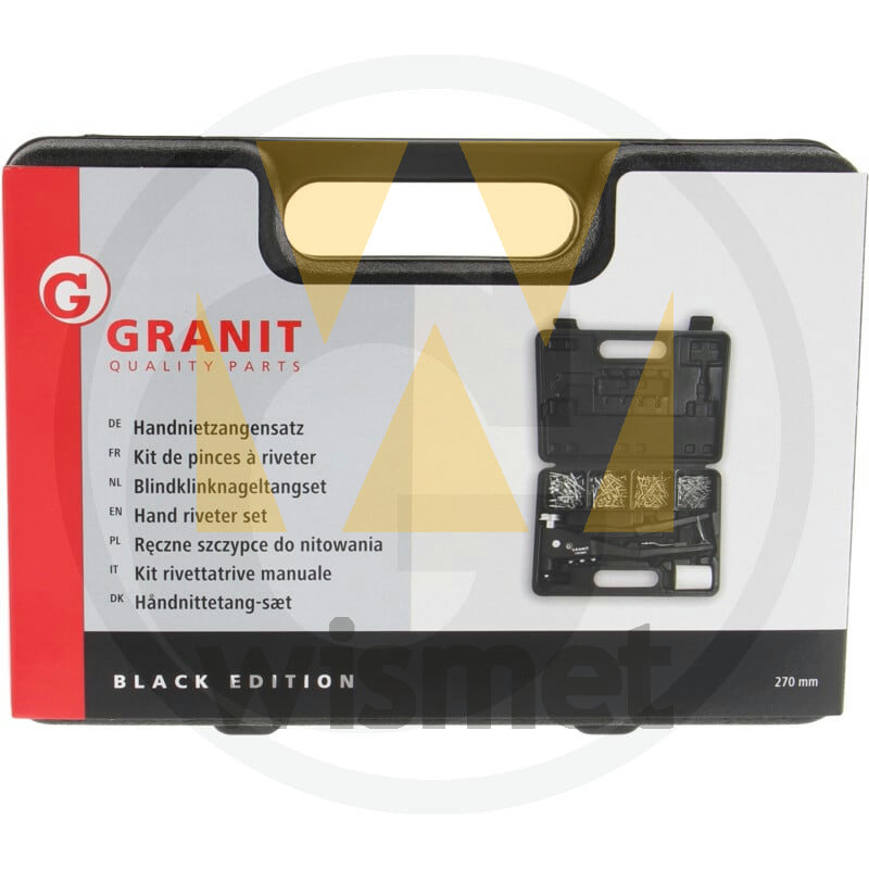 Handnietzangen-Satz GRANIT 11398884