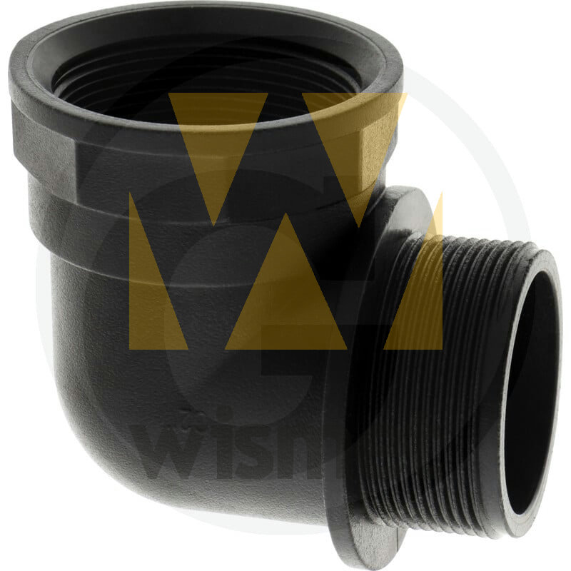 Bogen 90°, IG 2" x AG 2" GRANIT 12034191