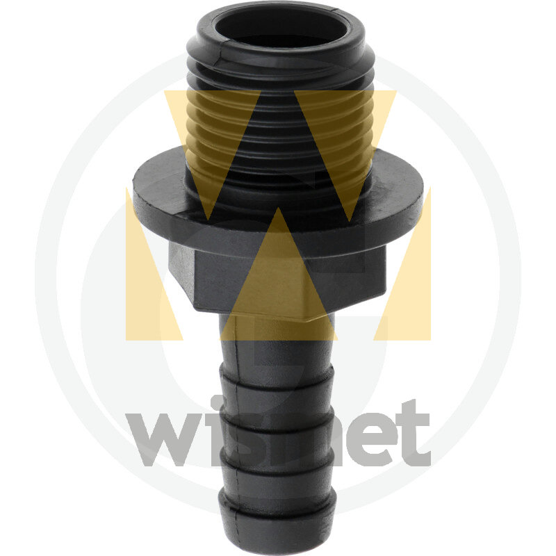 Schlauchtülle gerade, Ø 13mm x AG 1/2" GRANIT 12038077
