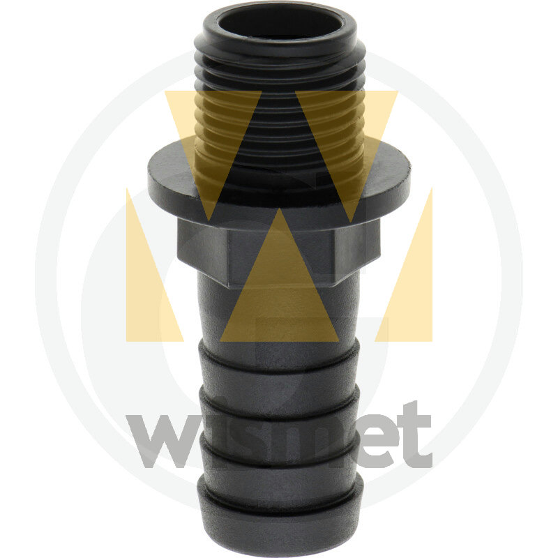 Schlauchtülle gerade, Ø 20mm x AG 1/2" GRANIT 12042855