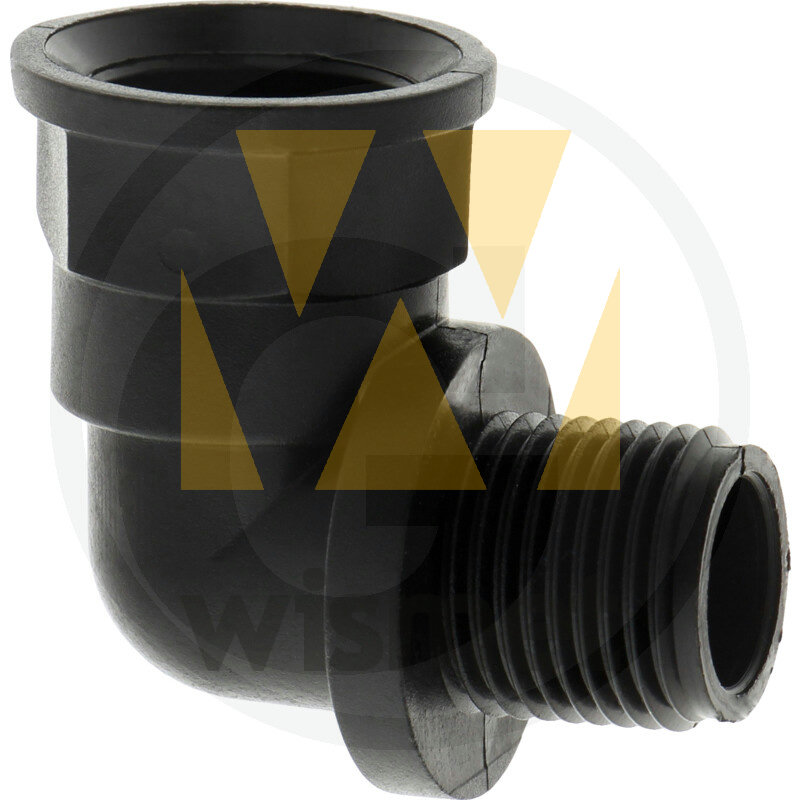 Bogen 90°, IG 1/2" x AG 1/2" GRANIT 12043056