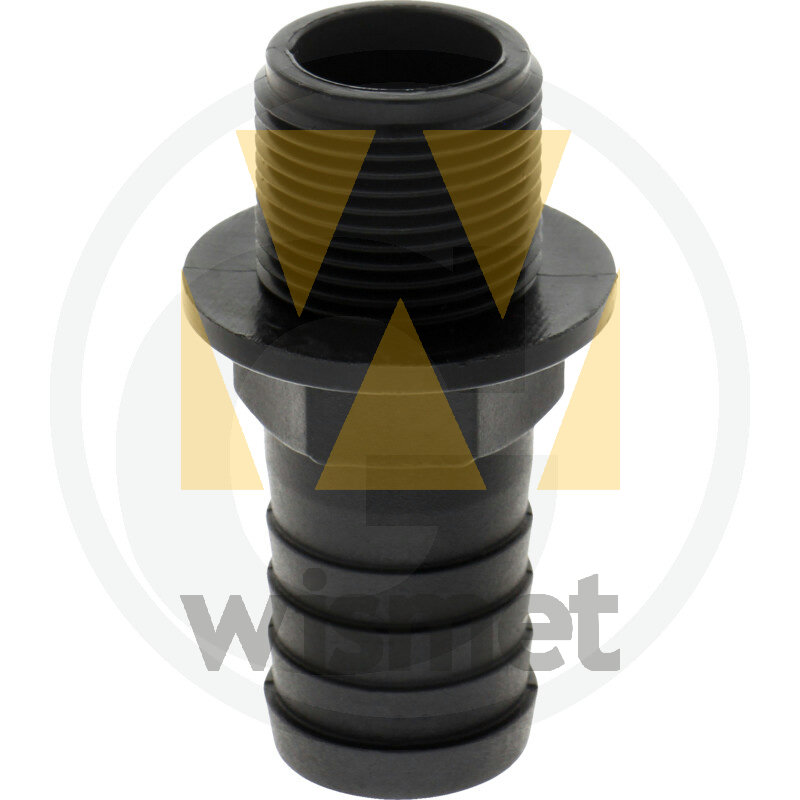 Schlauchtülle gerade, Ø 25mm x AG 3/4" GRANIT 12046835