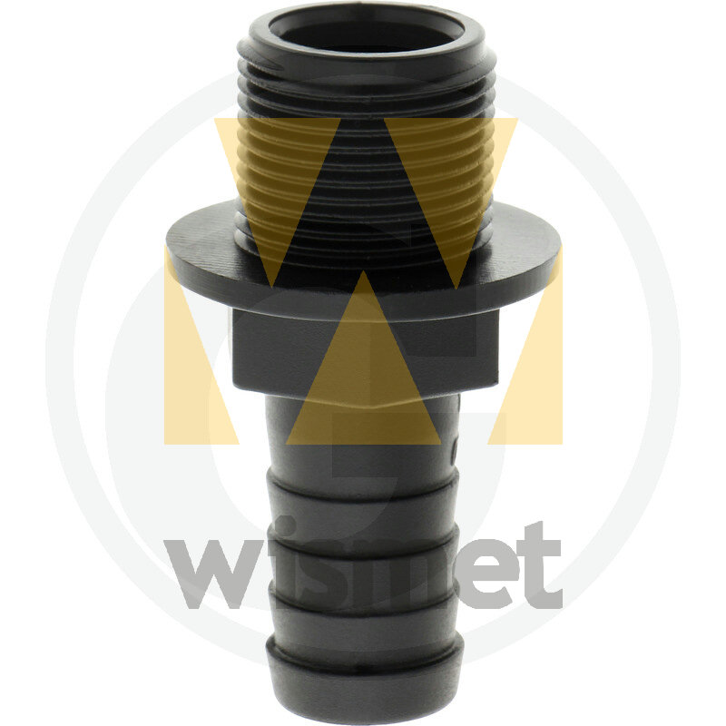 Schlauchtülle gerade, Ø 20mm x AG 3/4" GRANIT 12050613
