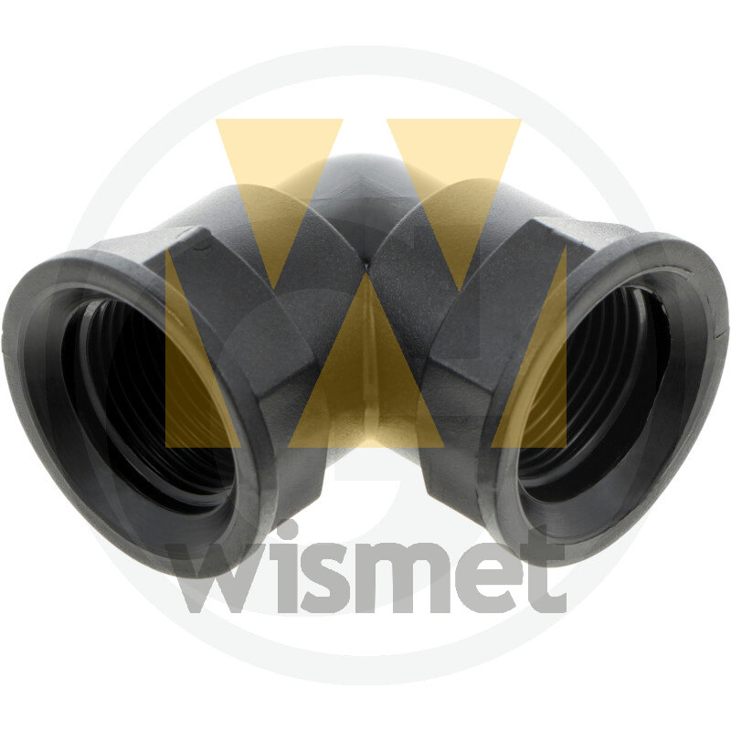 Bogen 90°, 2 x IG 3/4" GRANIT 12051606