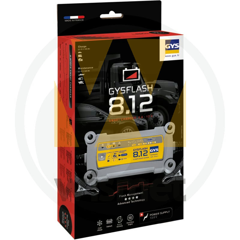 Ladegerät "GYSFLASH 8.12" GRANIT 18522401