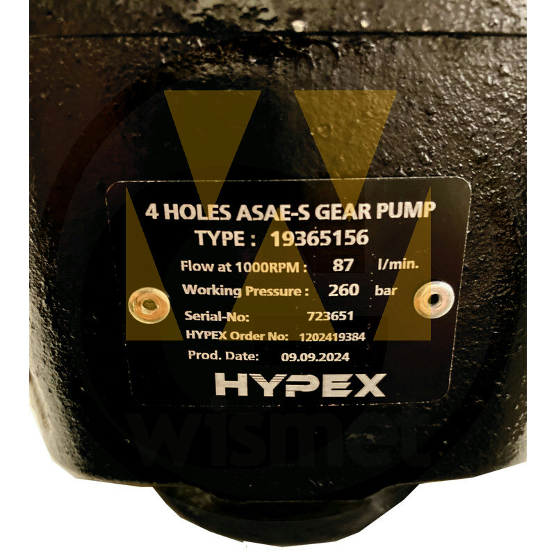 Pumpe 087cc BI-Direct. 1.3/8 DIN 9611 GRANIT 19365156