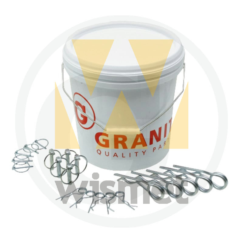 Klapp- und Federstecker-Satz GRANIT 200999001