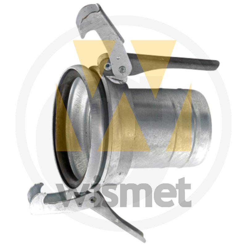 M-Teil 3" mit Schlauchtülle 80mm GRANIT 4050200375