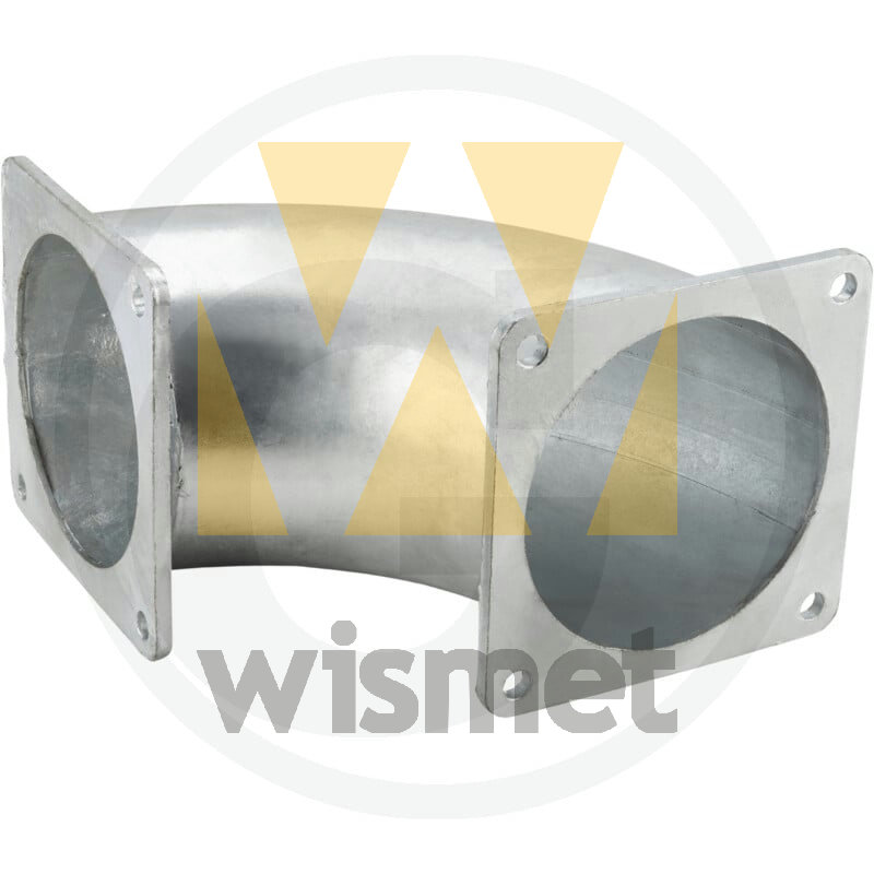 Bogen 90°, mit Flansch 6" GRANIT 4050200562