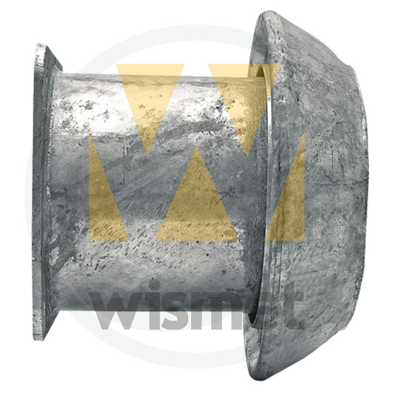 V-Teil 5" mit Flansch 5" GRANIT 4050200596