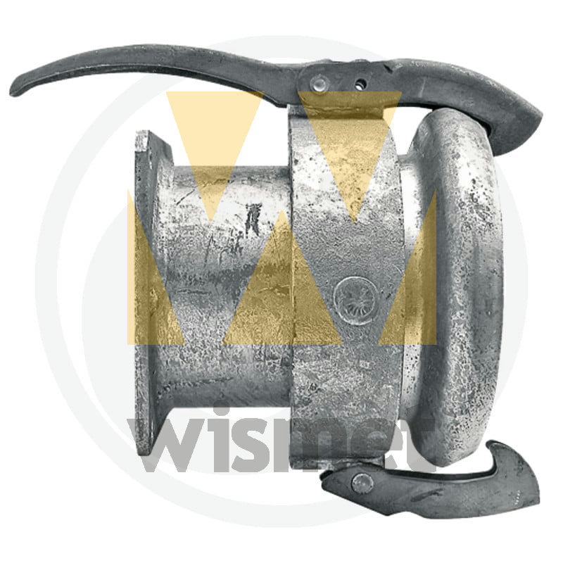 M-Teil 5" mit Flansch 5" GRANIT 4050200616