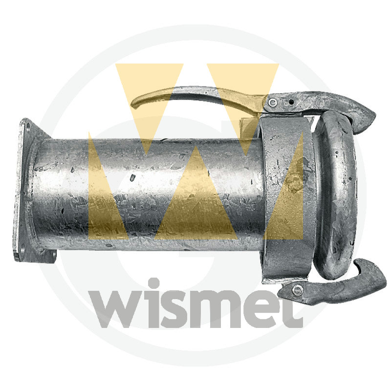 M-Teil 5" mit Flansch 5" GRANIT 4050200619