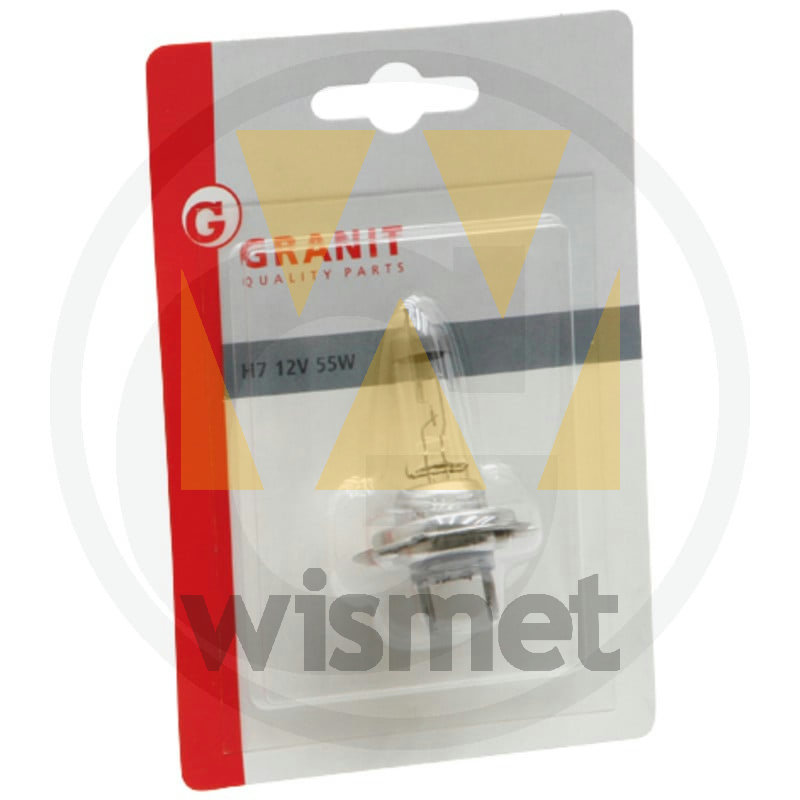 Halogenlampe H7 GRANIT 47712V55WH7BL