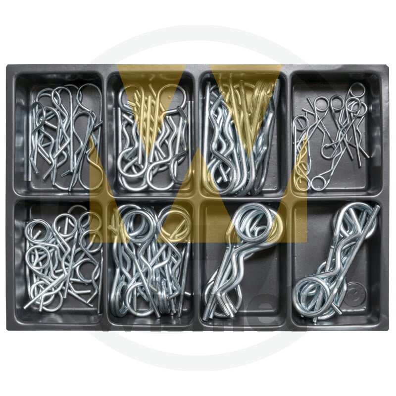 Sortimentskoffer Federstecker GRANIT 487SET40