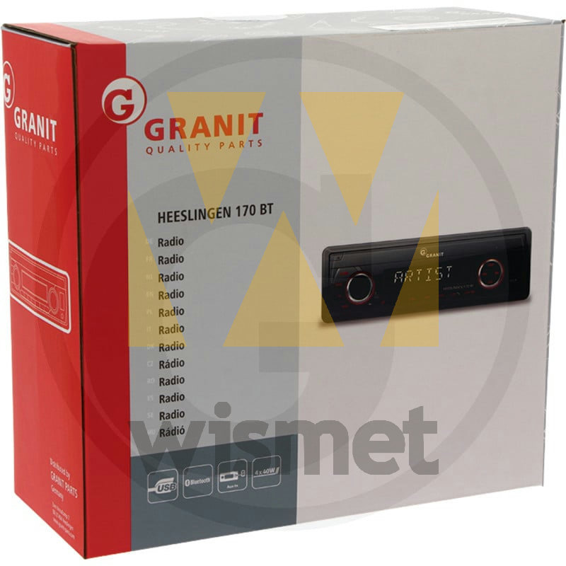 Radio Heeslingen 170 BT GRANIT 5060010407