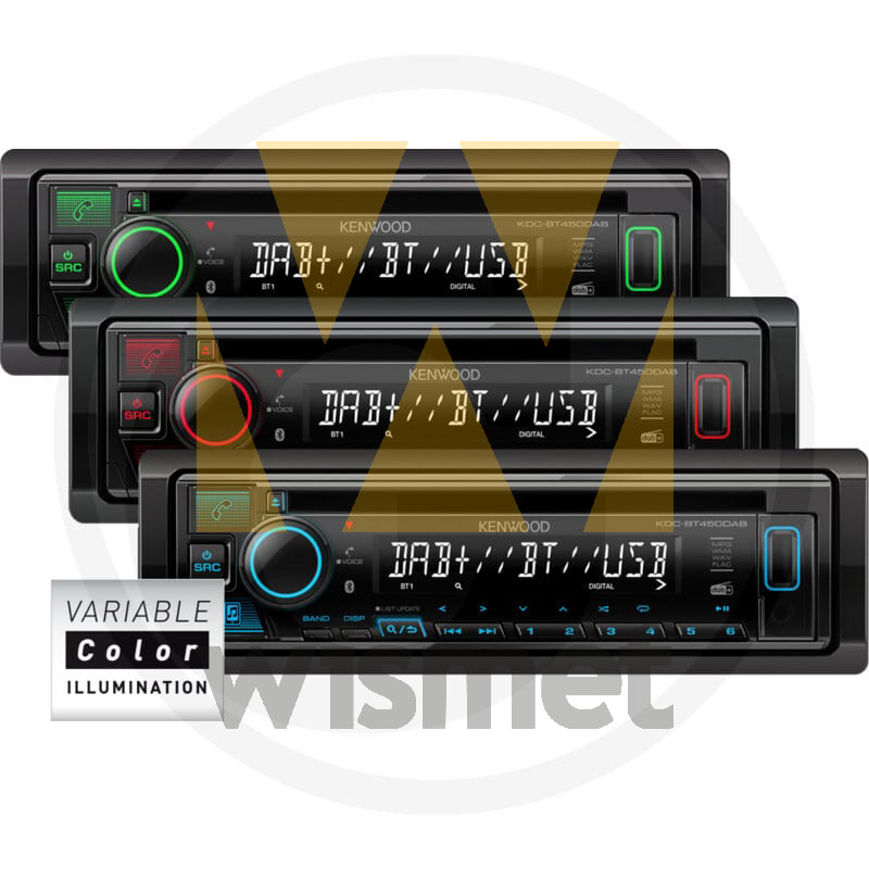 Radio KDC-BT450DAB BT GRANIT 5060010754