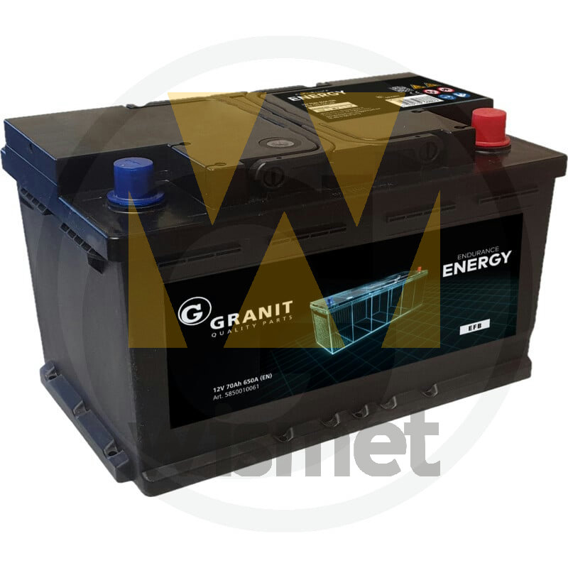 Batterie 12 V / 70 Ah GRANIT 5850010061
