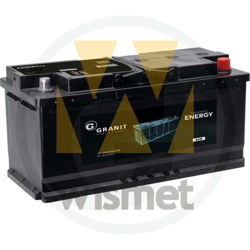 Batterie AGM 12V 105Ah 950A GRANIT 5850010095