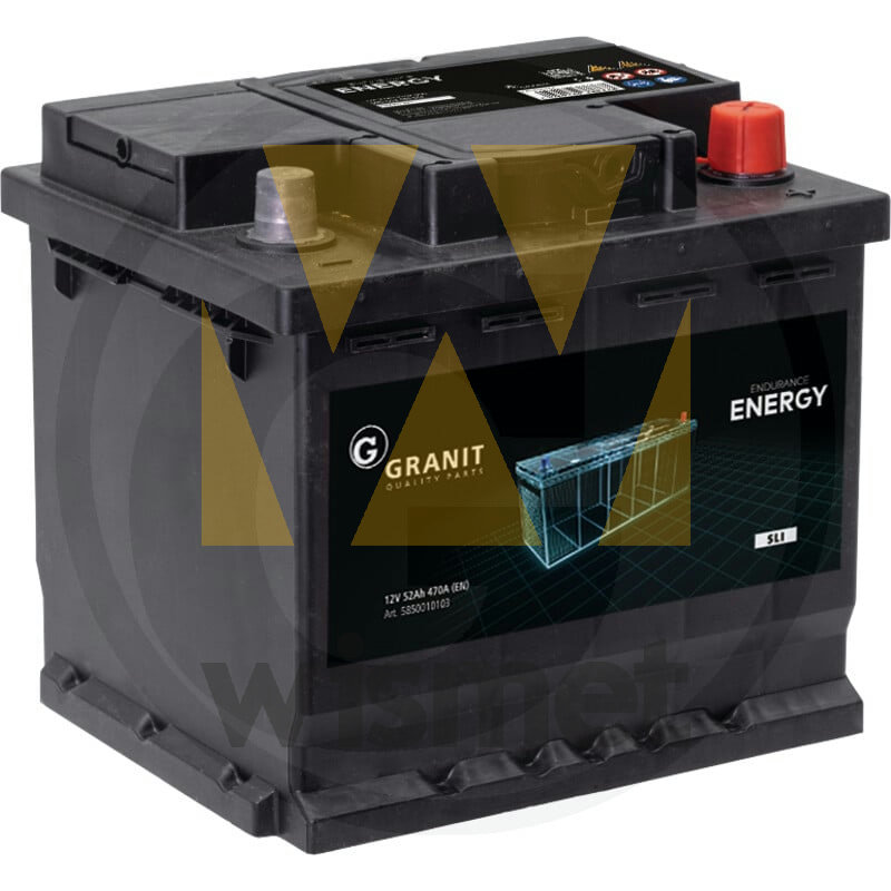 Batterie 12 V / 52 Ah GRANIT 5850010103