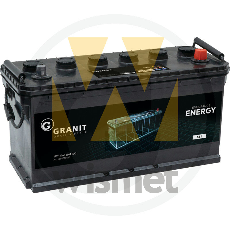 Batterie 12 V / 110 Ah GRANIT 5850010111