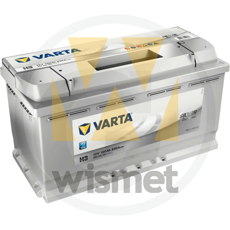 Batterie Silver Dynamic 12 V / 100 Ah GRANIT 597H3G