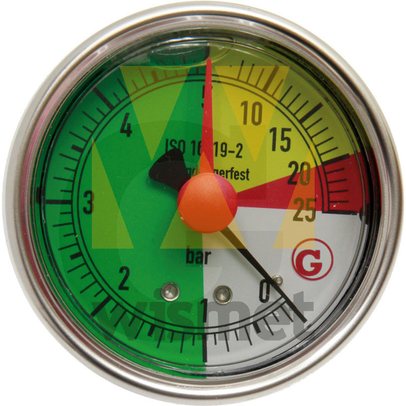 Manometer 0-25bar GRANIT 67011405525F