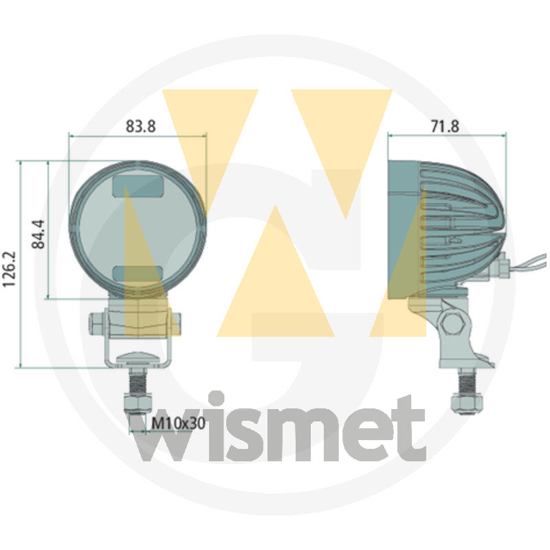 Arbeitsscheinwerfer LED GRANIT 7070010434
