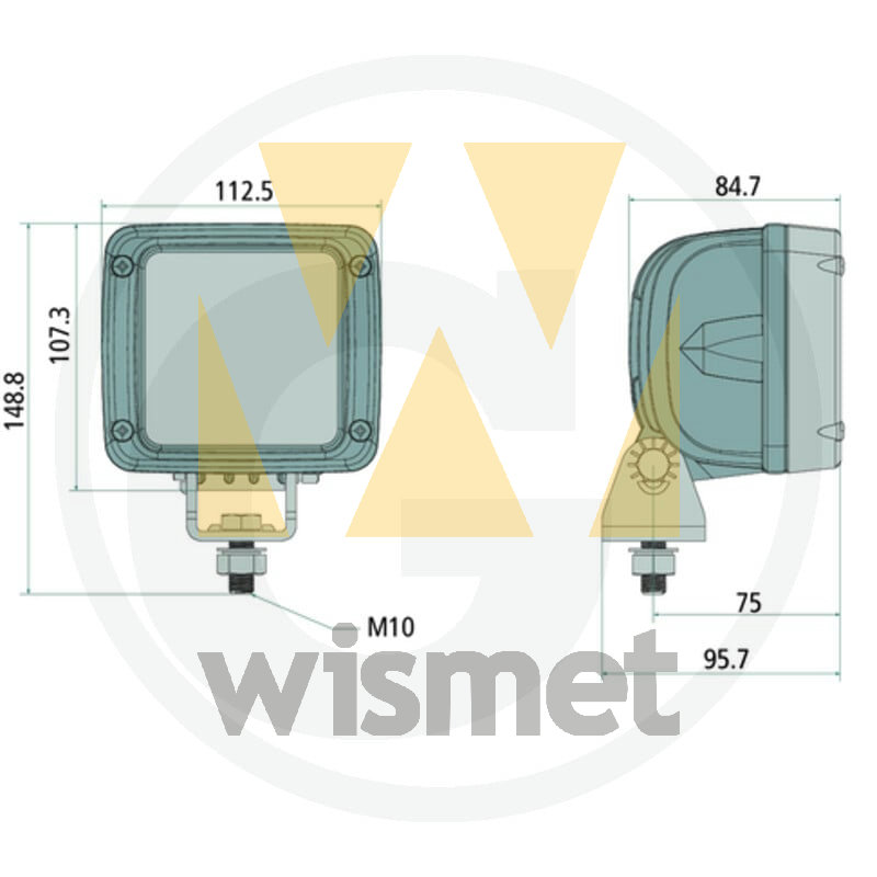 Arbeitsscheinwerfer LED GRANIT 7070010440