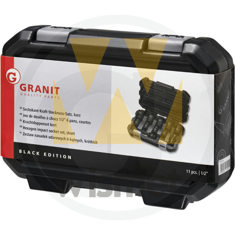 1/2" Sechskant-Kraft-Stecknuss-Satz GRANIT 7301010