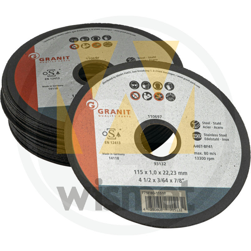 VPE25 Trennscheibe Stahl GRANIT 775F80-11510