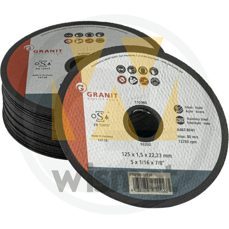 VPE25 Trennscheibe Stahl GRANIT 775F80-12516