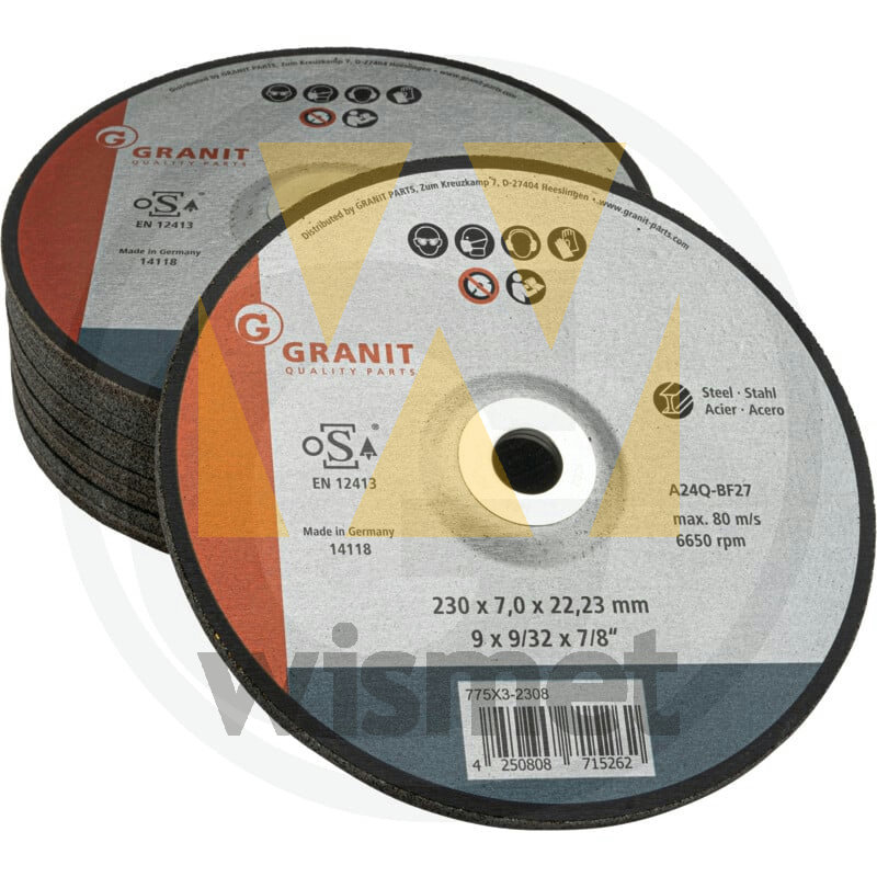 VPE10 Schleifscheibe Stahl GRANIT 775X3-2308