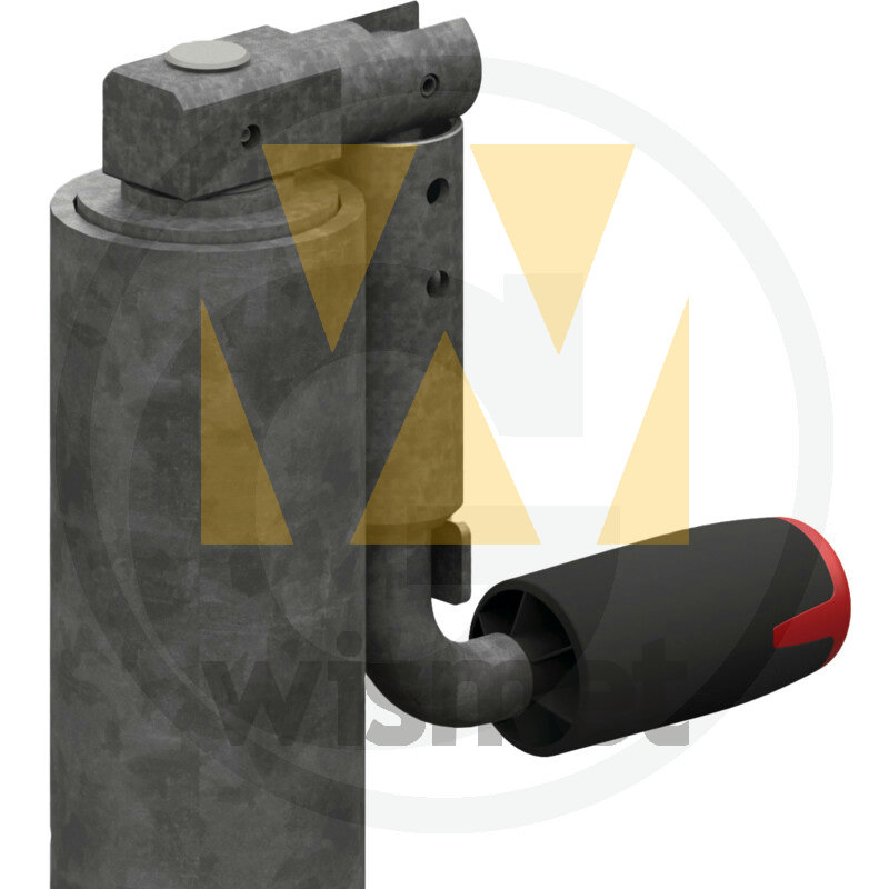 Stützrad mit Rad 260x65 GRANIT 8141366155